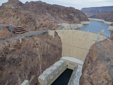 Hoover Dam near Las Vegas