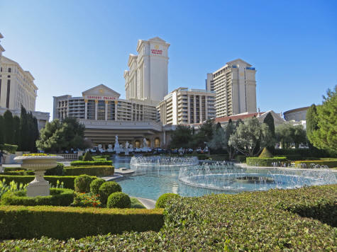 Fountains at Caesar's Palace in Las Vegas