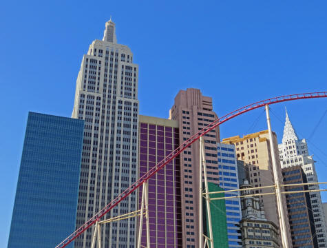 New York New York on the Las Vegas Strip